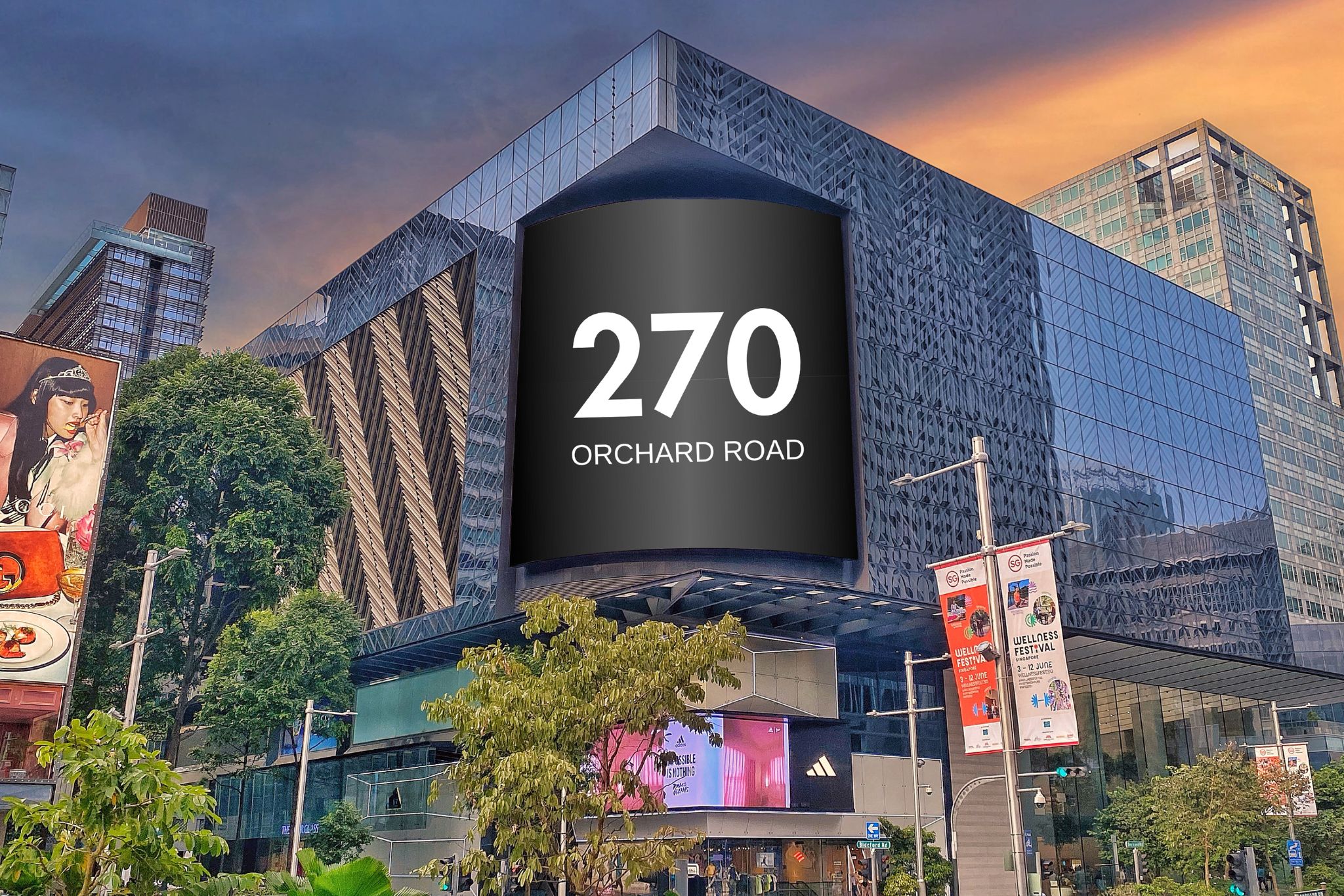 Who owns Orchard Road?